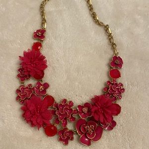 Final call!!! Bold pink Talbots necklace